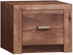 Éjjeliszekrény, kőris világos, INFINITY I-24