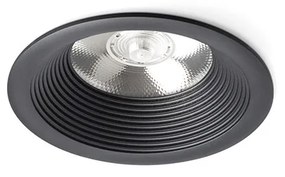 RENDL SHARM BASE süllyesztett lámpa fekete 230V LED 10W 24° 3000K