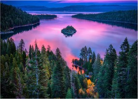 Kép - Lake Tahoe, Sierra Nevada, Kalifornia, USA (70x50 cm)