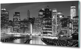 Fotó üvegkép Brooklyn híd 100x70
