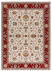 Piros-krémszínű szőnyeg 115x160 cm Classic – Universal