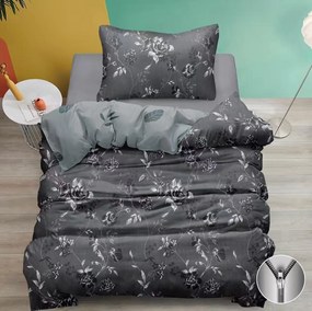 Pamut ágynemű SHADOWIX sötétszürke Ágyneműhuzat mérete: 70 x 90 cm | 140 x 200 cm