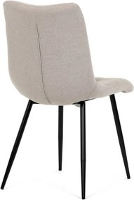 Étkezőszék, barna, szövet, DCL-193 CAP2