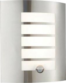 ENDON 75931 BIANCO Modern Kültéri Fali Lámpa Opál, Szálcsiszolt Acél LED IP44