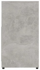 betonszürke szerelt fa fürdőszobaszekrény 60 x 33 x 61 cm