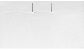 Zuhanytálca Bazalt Long White 80x120