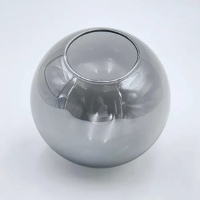 Fali lámpa GEORGIA 1xE14/5W/230V matt króm/füstös