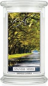 Nagy méretƱ Spanish Moss gyertya Kringle Candle