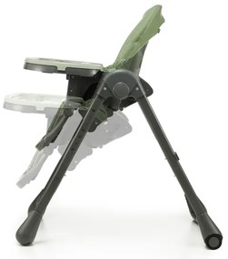 KINDERKRAFT - Gyermek étkezőszék TUMMIE zöld