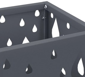 Esernyőtartó Antracit Fém Standard Dekoratív Betétek
