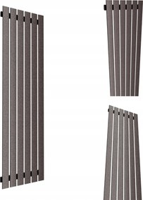 Dekorációs Radiátor FÜGGŐLEGES-R6 1200/450 Bordó