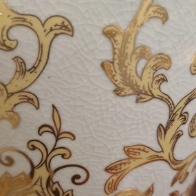 Elstead GOLD-THISTLE-TL - Asztali lámpa GOLDTHISTLE 1xE27/60W/230V