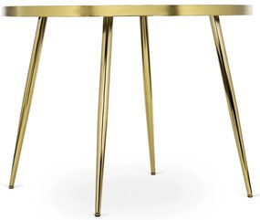 Étkezőgarnitúra 4 db. Fekete Innes székkel. Asztal: TINGA 100 cm