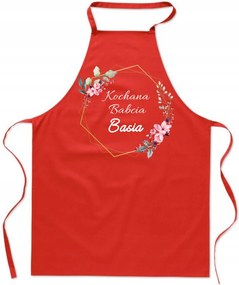 Konyhai kötény Személyre szabott Ajándék Nagyinak Kedves Nagymama Név