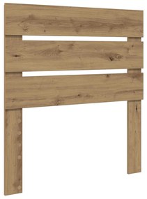 vidaXL Ágykeret fiókkal fejtámlával Artisan tölgy 90 x 190 cm Faanyag