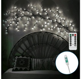 Aigostar B.V. Aigostar - LED Fali dekoráció 144xLED/5W/5V hideg fehér AI1550
