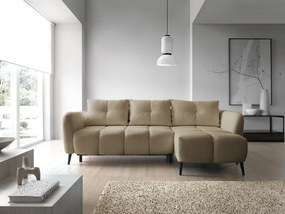 Sarokkanapé Odysea (J) (világos bézs + fekete). 1100435