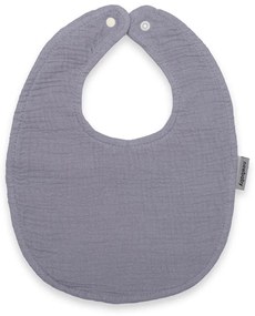 Muszlin baba előke New Baby grey