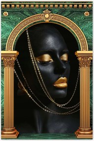 Poszter 60x90 Arannyal bevont fej