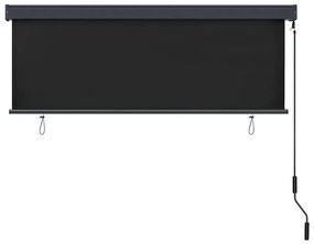 Kültéri Rolós Árnyék Csíkos Antracit 180 x 250 cm szövet