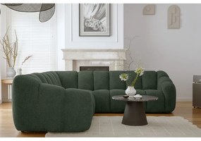 Sötétzöld sarokkanapé Shell – Miuform