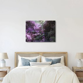 Kép - Misztikus kert (üvegen) (70x50 cm)