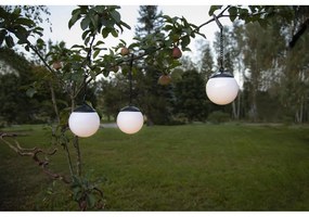 Globus 3 db kültéri függő napelemes lámpa, ø 10 cm - Star Trading