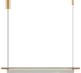 Zuma Line 003064-034746 - ARCUS LED függeszték zsinóron LED/14W/230V aranyszínű