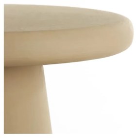 Bézs kerek dohányzóasztal ø 60 cm Kulona – Light &amp; Living