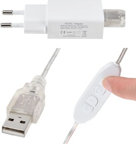 Juskys Bella fésülködőasztal LED világítással - fehér