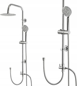 Zuhanyszett Zuhanyoszlop Csaptelep Nélkül Zuhanykabinhoz