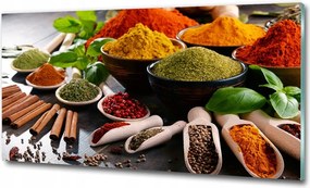 Fotó üvegkép Eper a víz alatt 125x50