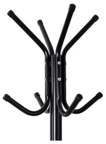 LINEA álló ruhafogas fekete