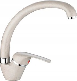 Konyhai Csaptelep Gránit Bézs Magas Kifolyócső