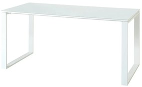 Íróasztal tölgyfa dekorral 160x80 cm Monteria – Germania