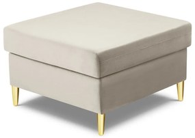 Bézs bársony lábtartó Kyoto – Cosmopolitan Design