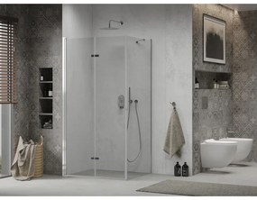 Mexen Lima zuhanykabin 115x110cm, 6mm üveg, króm profil-átlátszó üveg, 856-115-110-01-00