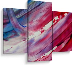 Kép - rózsaszínes kék szín (90x60 cm)
