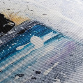 Kép - Absztrakt vonások (120x50 cm)