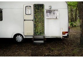 Sárga-zöld függöny ajtóra 90x190 cm Sunflowers – Maximex