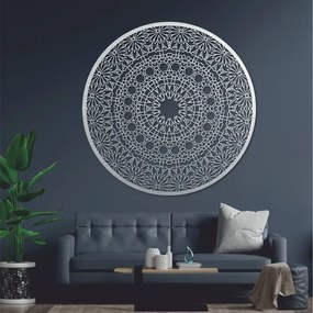 Fából készült mandala a falon | POIET