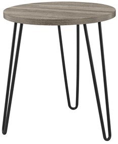 Owen barnásszürke tárolóasztal, ø 50 cm - Støraa