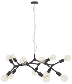 Eglo 98347 - Csillár zsinóron BOCADELLA 12xE27/60W/230V