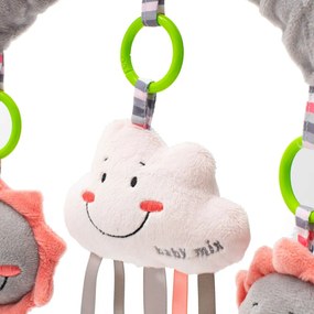 Játék kocsira Baby Mix Felhőcske