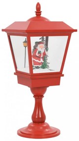 karácsonyi talpas lámpa Mikulással 64 cm LED