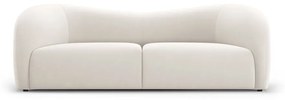 Fehér bársony kanapé 197 cm Santi – Interieurs 86