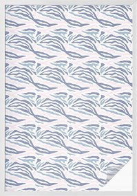 Ablakfólia Konyhai Fürdőszoba Adatvédelem Zebra mintás 100x146