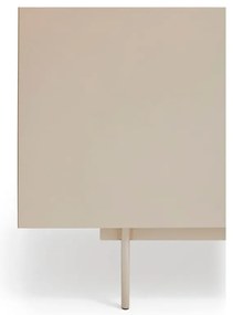 Bézs-natúr színű TV-állvány tölgyfa dekorral 180x45 cm Otto – Teulat