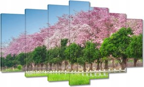 Festmények 140x80 Cseresznyés tájkép