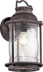 Kichler klasszikus kültéri fali lámpa ashland bay antik cink elskl-ashlandbay2-l IP44